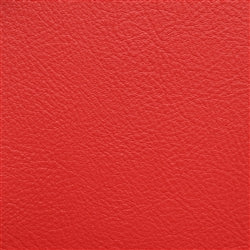 Hampton Torch Red Vinyl upholstery fabric sample