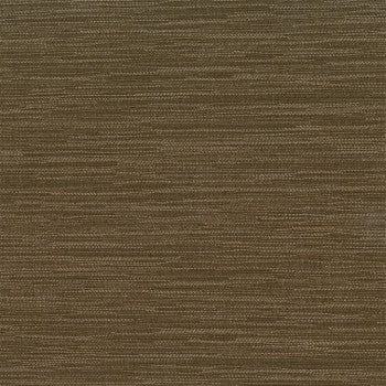 Culp Winslow Fudge fabric swatch: A subtly textured, dark brown upholstery fabric.