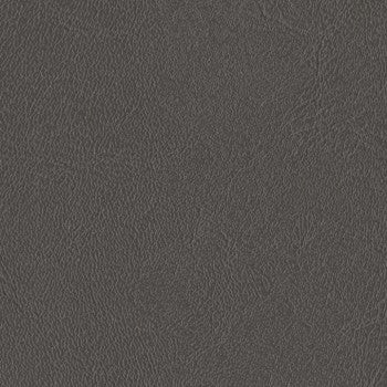 Yosemite Silt Polyurethane PVC-free dark gray textured fabric sample.