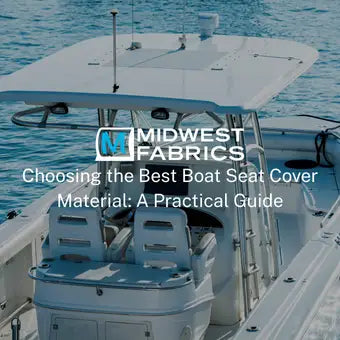 Choosing the Best Boat Seat Cover Material: A Practical Guide