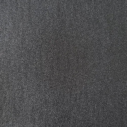 Close-up texture of dark gray woven upholstery fabric