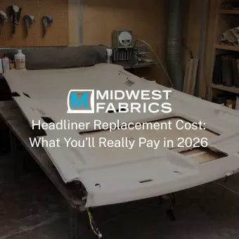 Headliner Replacement Cost: What You’ll Really Pay in 2026