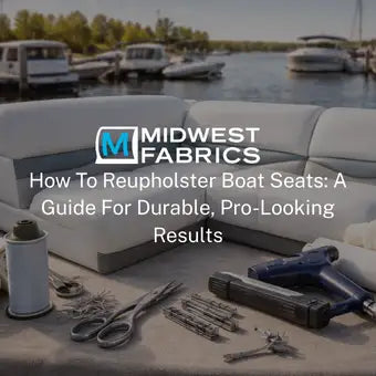 How To Reupholster Boat Seats: A Guide For Durable, Pro-Looking Results