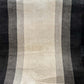 Detroit 9177 Ford seat fabric in gray and black striped design.