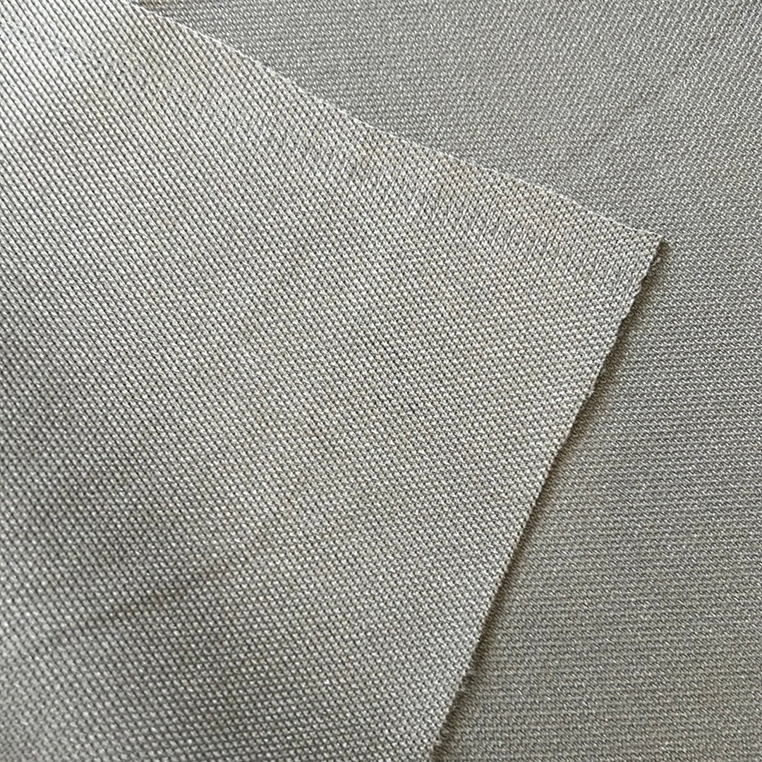 1865 Canton Cement Grey 16.168 fabric swatch: textured, light grey, versatile upholstery material.
