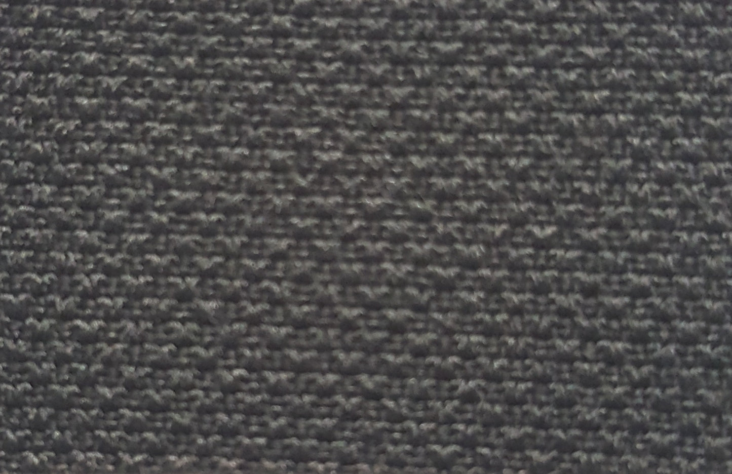 Ring 1529 Tempe Jet Black fabric swatch: Close-up showing textured, dark gray material.
