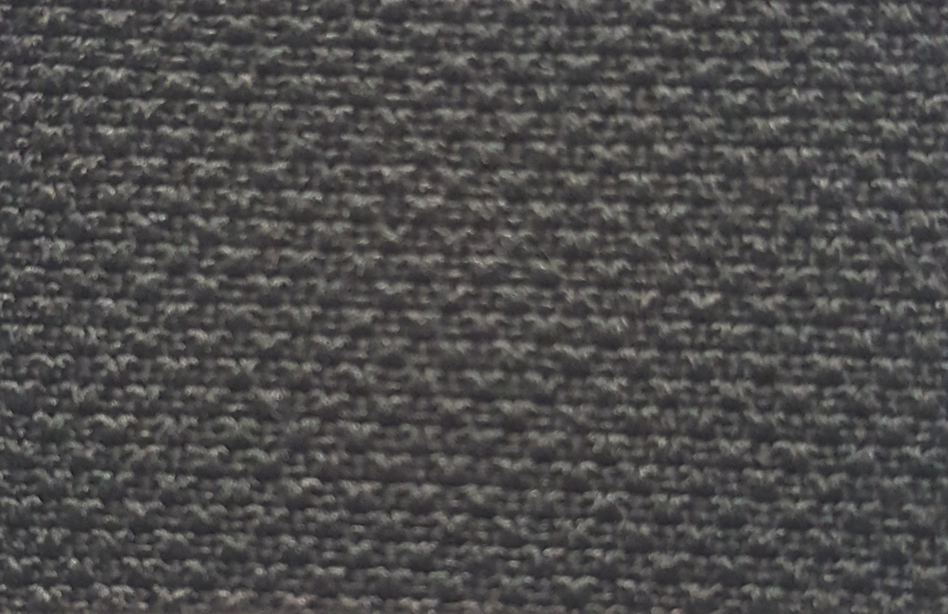Ring 1529 Tempe Jet Black fabric swatch: Close-up showing textured, dark gray material.
