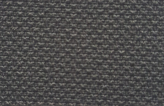 Ring 1529 Tempe Jet Black fabric swatch: Close-up showing textured, dark gray material.
